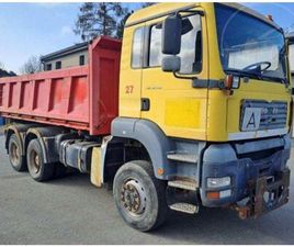 MAN TGA 6X6 SKLÁPĚČ 33/26T, UPÍN.DESKA