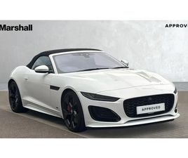 2023 JAGUAR F-TYPE 5.0 P450 SUPERCHARGED V8 75 2DR AUTO