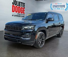 JEEP GRAND WAGONEER 2022 JEEP GRAND WAGONEER OBSIDIAN ENS. NIVEAU 3 DVD ENS. REMORQUAGE 4X4