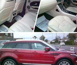 LAND ROVER RANGE ROVER EVOQUE SD4 2013 (13) - RANGE ROVER EVOQUE 2.2CC AUTO PRESTIGE LUXURY REAR TVS VGC FSH DIESEL 5-DOOR