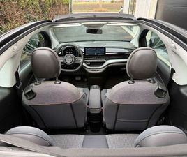 FIAT 500 500E CABRIO,ICON TYPE,GPS,PARKEERHULP,ALU VELGEN,LED,