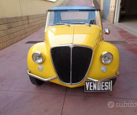 FIAT 500 GAMINE VIGNALE SPYDER EPOCA