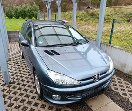 PEUGEOT 206 SW PEUGEOT 206 SW JBL 75 AHK TÜV UND INSPEKTION NEU