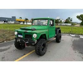 FORD F75 FORD F-75 6 CILINDROS 4X4 1972 PRONTA PRA TRILHA