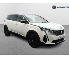 PEUGEOT 5008 2022 PEUGEOT 5008 1.2 PURETECH GT 5DR HATCHBACK PETROL MANUAL
