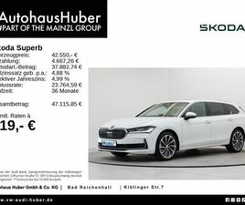 SKODA SUPERB COMBI 2.0 TSI 4X4 DSG L&K AHK 360° MATRIX