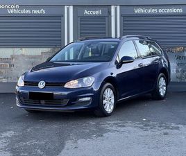 VOLKSWAGEN GOLF VII SW 1.6 TDI 110CH BLUEMOTION TECHNOLOGY FAP CONFORTLINE