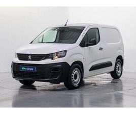 PEUGEOT PARTNER PEUGEOT PARTNER DIÉSEL PARTNER 1.5BLUEHDI S&S PRO STANDARD 600KG 100