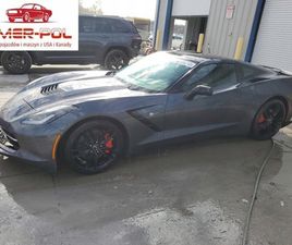CORVETTE C7 CHEVROLET CORVETTE STINGRAY Z51 3LT 2014 6.2L 6.2 BENZYNA 455KM