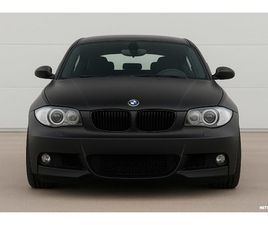 265HV AUT. E87 ** M-SPORT / SATIINIMUSTA / HIFIT / KATTOLUUKKU **