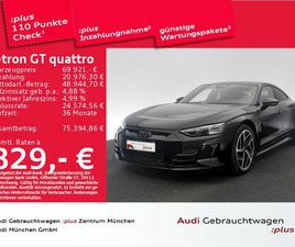 AUDI E-TRON GT AUDI E-TRON GT QU. LUFTFED/MATRIX/B&O