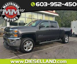 CHEVROLET SILVERADO 2500HD CREW CAB 2016 CHEVROLET CHEVY SILVERADO 2500HD 4X4 CREW CAB 6.6L DURAMAX DIESEL SHARP TRU
