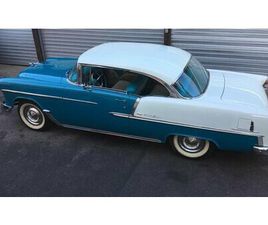 1955 CHEVROLET BEL AIR BLEU AUTOMATIQUE, 3 VITESSES CONDU...