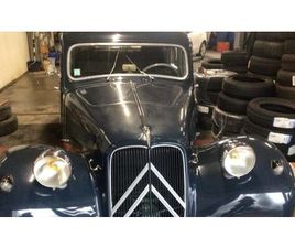 CITROEN TRACTION 1957 CITROEN TRACTION AVANT BLEU FONCÉ MANUEL CONDUITE À...