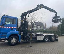 MAN TRUCK MAN TGS MAN TGS 26.360 WITH PALFINGER Z CRANE, REMOTE CONTROLED CRAN — VRACHTWAGENS — MARKTPLAATS