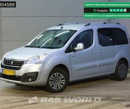 PEUGEOT PARTNER TEPEE PEUGEOT E-PARTNER TEPEE ELECTRIC 3-PERSOONS NAVI AIRCO CRUIS — BESTELAUTO'S — MARKTPLAATS