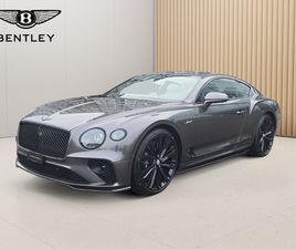 BENTLEY CONTINENTAL GT SPEED CONTINENTAL GT 6.0 W12 SPEED KERAMIK-BREMSEN USW. AUS 1. HAND