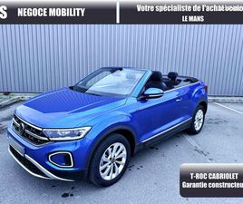 VOLKSWAGEN T-ROC CABRIOLET 1.5 TSI EVO DSG7 STYLE – GARANTIE VOLKSWAGEN