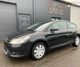 CITROEN C4 COUPE CITROEN C4 COUPÉ / 1.6 - 110 CH / FAIBLE KM / CT OK