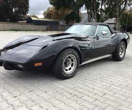 CORVETTE C3 CABRIO CHEVROLET - CORVETTE DÉCAPOTABLE - C3 - VOITURE VINTAGE
