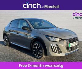 PEUGEOT 208 51KWH GT AUTO 5DR (7.4KW CHARGER)