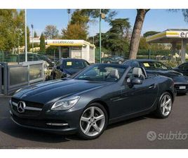 MERCEDES GLK GLK 200 MERCEDES-BENZ SLK 200 SPORT 7 G-TRONIK PELLE BIANC