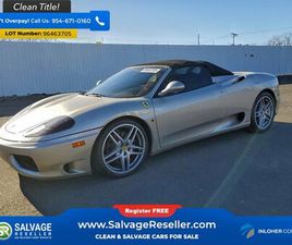 2003 FERRARI 360 SPIDER