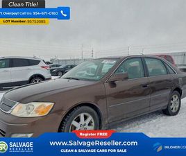 TOYOTA AVALON 2000 TOYOTA AVALON