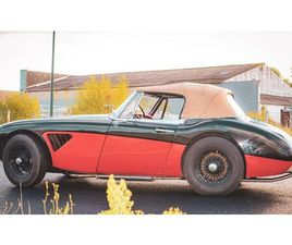 AUSTIN HEALEY SPRITE 1963 AUSTIN-HEALEY SPRITE NOIR MANUEL CONDUITE À GAUCHE I...