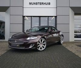 JAGUAR XK CABRIO JAGUAR-XK-50-V8-CONVERTIBLE-PORTFOLIO-VOORSTOELEN-VERWARMD-GEKOELD-CRUISE-CONTROL-BOWERS-WILKINS