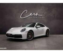 PORSCHE 911 CABRIOLET 992 CARRERA S 992 CARRERA S 3.0 450 CV TOIT PANO – ECHAPPEMENT SPORT JANTES RS SPYDER BOSE- CAMERA 360° PDLS%2B À PARTIR DE 975 MOIS AV