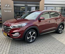 HYUNDAI TUCSON HYUNDAI TUCSON 1.6 T-GDI PREMIUM AUTOMAAT 4WD | TREKHAAK 13P 1600KG! | LEDER |