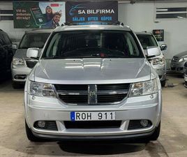 DODGE JOURNEY 2.7 FLEX FUEL ( 1 ÄGARE ) AUTOMAT 7 SITS GPS B