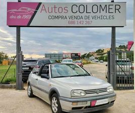 VOLKSWAGEN GOLF CABRIOLET CABRIO 1.6 HIGHLINE