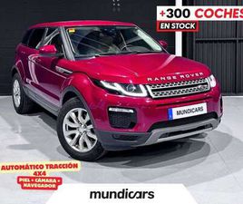 LAND ROVER RANGE ROVER EVOQUE TD4 2.0L TD4 132KW 4X4 AUTOBIOGRAPHY AUTO