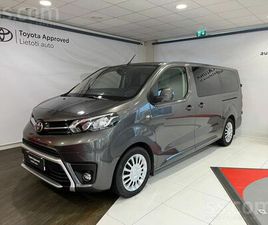 TOYOTA PROACE, CENA 27 200 €. PIEEJAMS UZREIZ - PROACE VERSO LONG SASNIEDZ AKSESUĀRI ĀTRĀK). - SLUDINĀJUMI