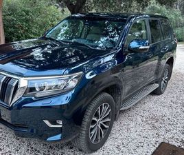 TOYOTA LANDCRUISER TOUT OPTIONS/AUTO/DIESEL/2018/144000KM/CT OK/EXCELLENTE CONDITION/AD BLU RETIRÉ/EXT BLEU/INT BEIGE CUIR/7 PLACES