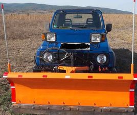 SUZUKI SAMURAI SUZUKI SAMURAI SJ WINTERDIENSTFAHRZEUG SCHNEEPFLUG/SCHNEESCHILD