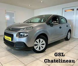 CITROEN C3 1.2 82CV FEEL 2020 GRIS AIRCO/CRUISE/NAVI/CARPLAY