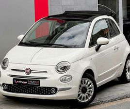 FIAT 500C CABRIOLET 1.2I *GARANTIE 1AN/FULL/GPS/CRUIS/EURO6