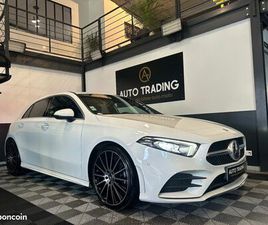 MERCEDES CLASSE A A 180 MERCEDES CLASSE A 180 D 7G-DCT AMG LINE, 2018, GRAND ECRAN, LUMIERE INT, CARPLAY, JANTES 19 AMG, PACK SON, 146000 KMS