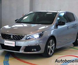 PEUGEOT 308 1.5 BLUEHDI 130CV GT LINE, NAVIGATORE, RETROCAMERA