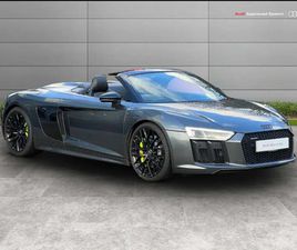 AUDI R8 SPYDER AUDI R8 5.2 FSI V10 QUATTRO 2DR S TRONIC CONVERTIBLE 2018, 31405 MILES, £79999 - 33023675