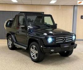 MERCEDES CLASSE G CABRIO G 500 MERCEDES-BENZ G 500 CABRIOLET UNIEK! DEALER ONDERHOUDEN. — MERCEDES-BENZ — MARKTPLAATS