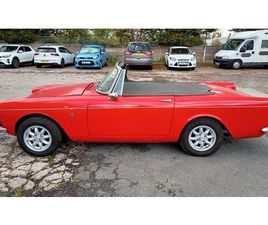 1966 SUNBEAM TIGER ROUGE MANUEL, 4 VITESSES CONDUITE À DR...