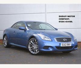 INFINITI G CABRIOLET G37 G37 3.7 PETROL AUTOMATIC CONVERTIBLE