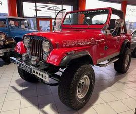 JEEP CJ7 CJ 7 4.2L ROUGE 1984