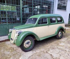 1951 LANCIA ARDEA - ARDEA 800 PROMISCUETTA