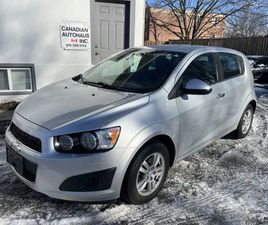 2013 CHEVY SONIC LT HB W/SAFETY