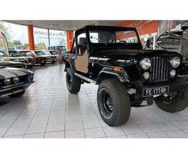 JEEP CJ7 CJ 7 304 CI V8 QUADRATRAC NOIRE 1976